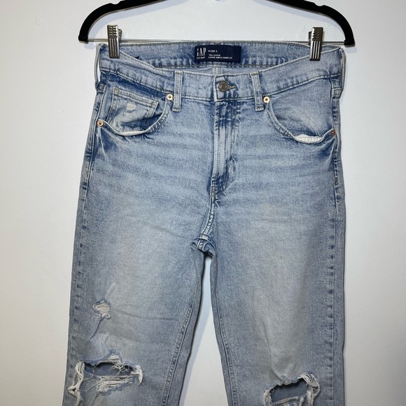 GAP women’s light wash 90’s loose straight leg denim jeans in us 6 - Picture 3 of 11